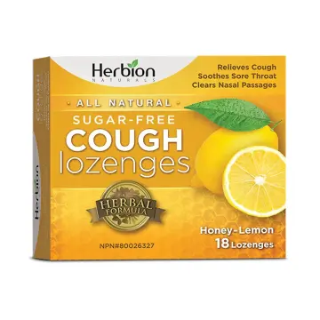 Herbion | Sugar-Free Honey-Lemon Flavour Cough Lozenges