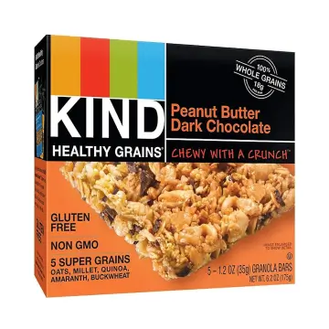 Kind | Healthy Grains Dark Chocolate Peanut Butter Bars 5x35g