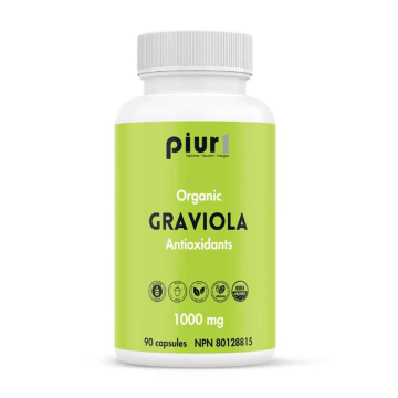 Piur1 | Organic Graviola Vegetarian Capsules
