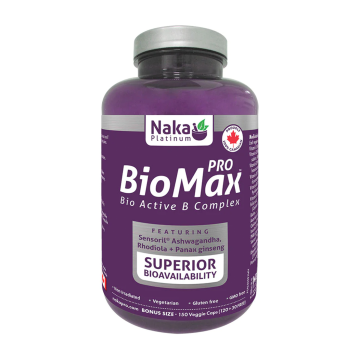 Naka Platinum | Pro Biomax Active B Complex Vegetarian Capsules