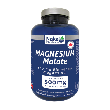 Naka Platinum | Magnesium Malate Vegetarian Capsules
