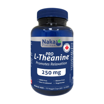 Naka Platinum | L-Theanine 250mg Vegetarian Capsules