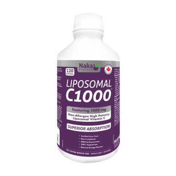 Naka Platinum | Liposomal C1000 Orange Flavour Liquid