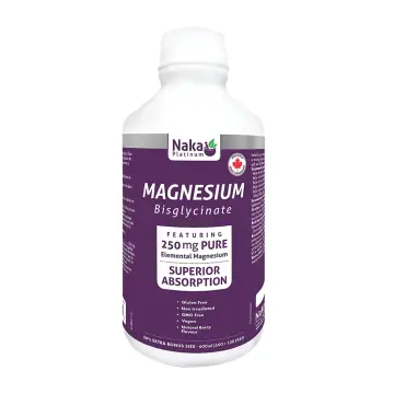 Naka Platinum | Magnesium Bisglycinate 250mg Liquid