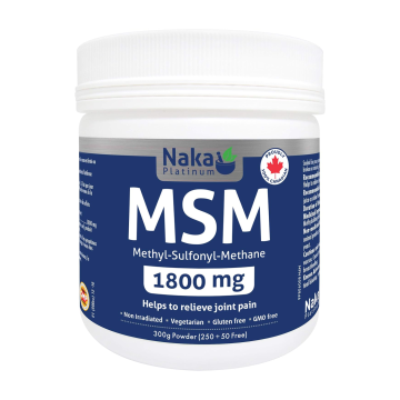Naka Platinum | MSM 1800mg Powder