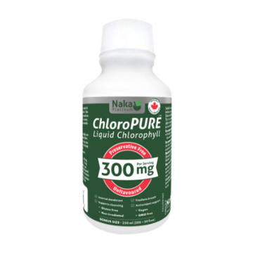 Naka Platinum | ChloroPURE 300mg Liquid Chlorophyll