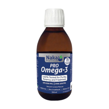 Naka Platinum | Pro Omega-3 Lemon Flavour Liquid