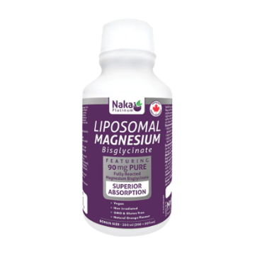 Naka Platinum | Liposomal Magnesium Glycinate Liquid 250ml