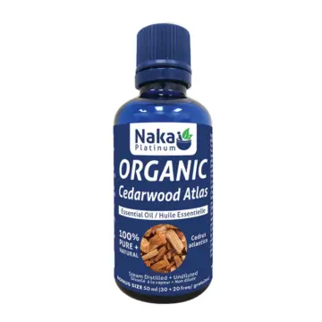 Naka Platinum | Organic Cedarwood Atlas Essential Oil