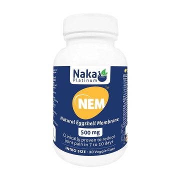 Naka Platinum | NEM (Natural Eggshell Membrane) 500mg Veggie Caps