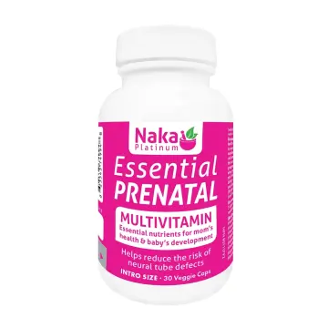 Naka Platinum | Essential Prenatal Multivitamin Veggie Caps