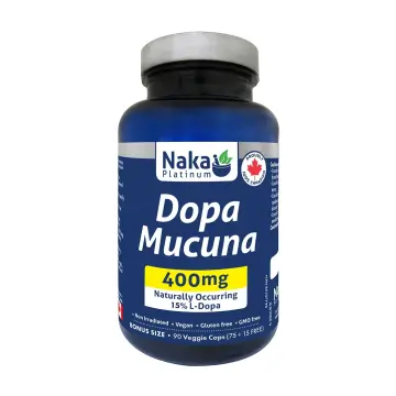 Naka Platinum | Dopa Mucana 400mg Vegetarian Capsules
