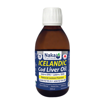 Naka Platinum | Icelandic Cod Liver Oil