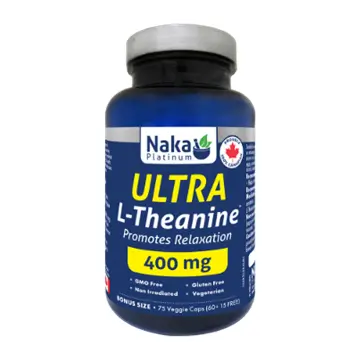 Naka Platinum | Ultra L-Theanine 400mg Veggie Caps