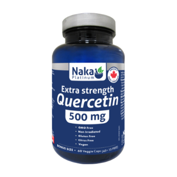 Naka Platinum | Quercetin 500mg Vegetarian Capsules 60's