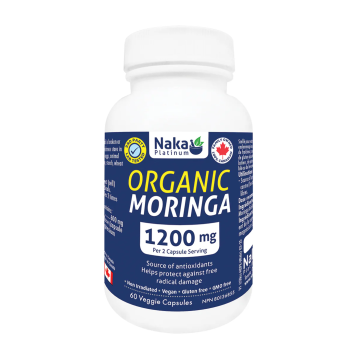 Naka Platinum | Organic Moringa Veggie Caps