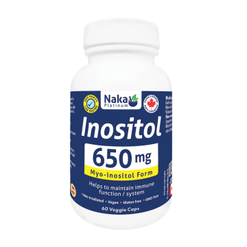 Naka Platinum | Myo-Inositol 650mg Veggie Caps