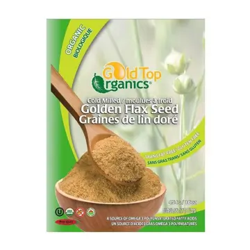 Gold Top | Organic Cold Milled Golden Flax Seed