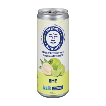 Thirsty Buddha | Lime Sparkling Coconut Water