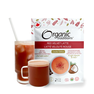 Organic Traditions | Red Velvet Latte Mix 150g