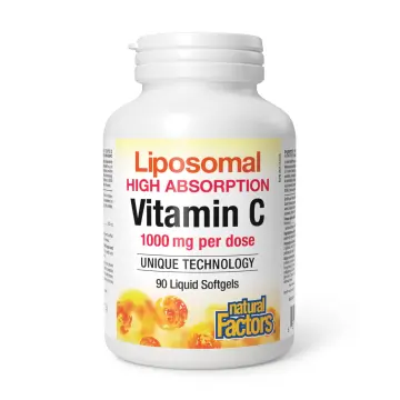 Natural Factors | Liposomal Vitamin C 1000mg Liquid Softgels