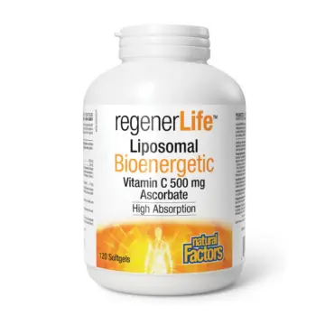 Natural Factors | Regenerlife Liposomal Bioenergetic Vitamin C Softgels
