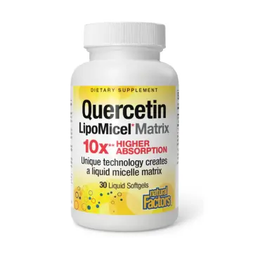 Natural Factors | Quercetin LipoMicel Matrix Liquid Softgels