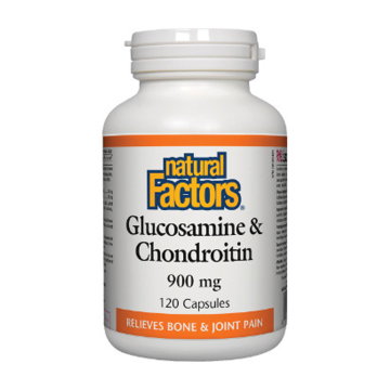 Natural Factors | Glucosamine & Chondroitin 900mg Capsules