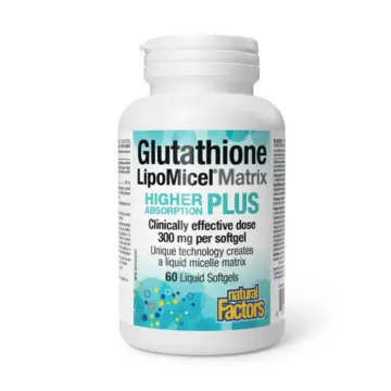 Natural Factors | Glutathione LipoMicel Matrix Softgels