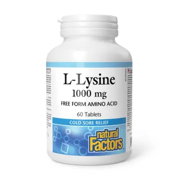Natural Factors | L-Lysine 1000mg Tablets