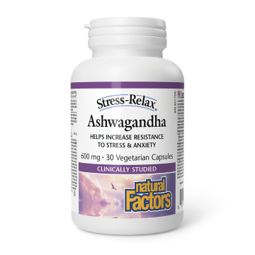 Natural Factors | Ashwagandha 600mg Veggie Caps
