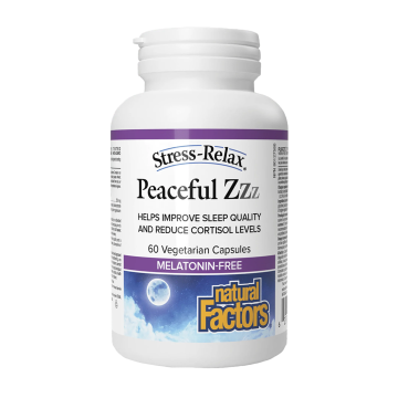 Natural Factors | Peaceful Zzz Melatonin Free Vegetarian Capsules