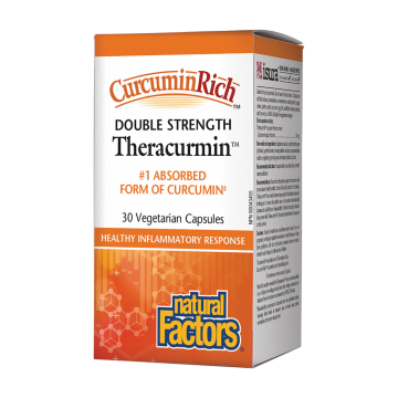 Natural Factors | CurcuminRich Double Strength 60mg Theracurmin Veggie Caps
