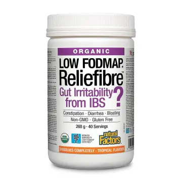 Natural Factors | Organic Reliefibre Tropical Flavour Powder