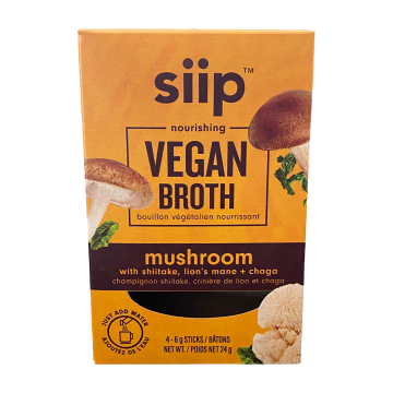 siip | Vegan Mushroom Broth 4x6g Sticks
