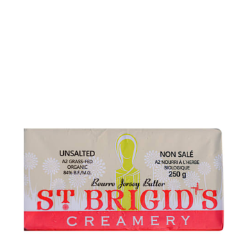 St Brigid's Creamery | Organic A2 Grass Fed Unsalted Butter