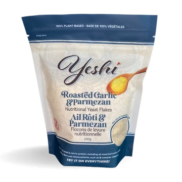 Yeshi Foods | Roasted Garlic & Parmazan Nutritional Yeast Flakes 100g