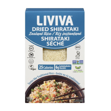Liviva | Dried Shirataki Instant Rice 120g