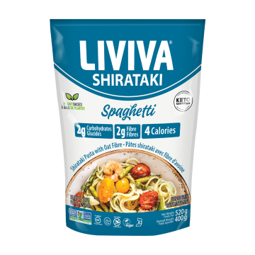 Liviva | Shirataki Spaghetti With Oat Fibre 400g