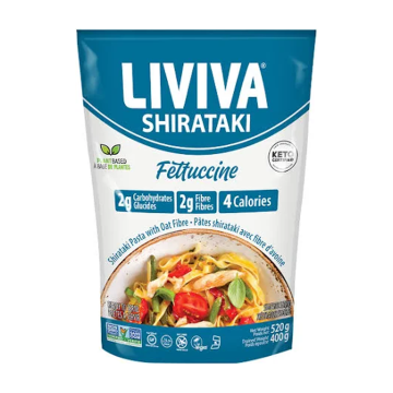 Liviva | Shirataki Fettuccine With Oat Fibre 400g