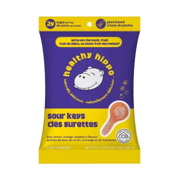 Healthy Hippo | Sour Keys Gummies