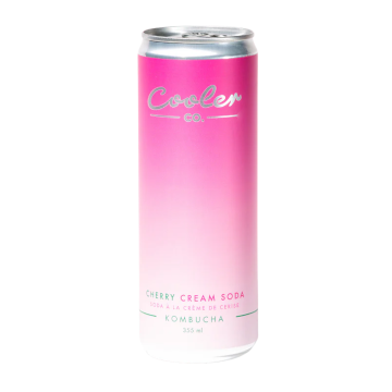Cooler Co. | Kombucha Cherry Cream Soda 355ml