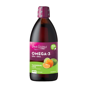 Sealicious | Tangerine Lime Omega-3 EPA+DHA Liquid 500ml