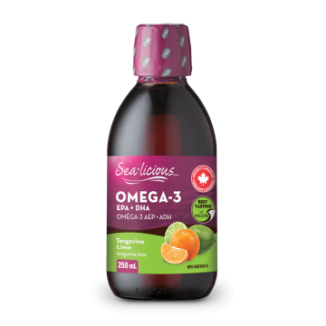 Sealicious | Tangerine Lime Omega-3 EPA+DHA Liquid 250ml