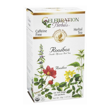 Celebration Herbals | Rooibos South African Red Tea 24-Bags