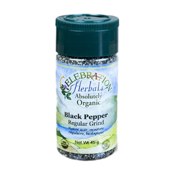 Celebration Herbals | Organic Black Pepper Regular Grind 45g