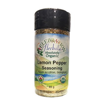 Celebration Herbals | Organic Lemon Pepper Salt Free 65g