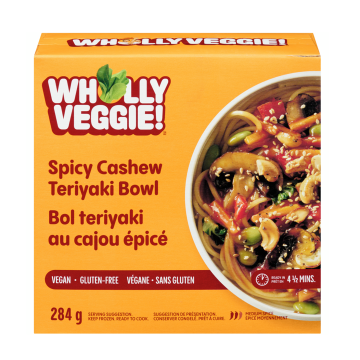 Wholly Veggie | Spicy Cashew Teriyaki Bowl 284g
