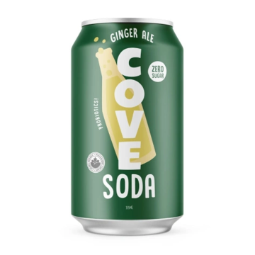 Cove Soda | Organic Ginger Ale 355ml