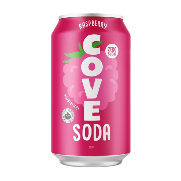 Cove Soda | Organic Raspberry Soda 355ml